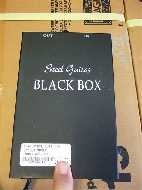 sarno steel guitar black box 2004|black box steel guitar.